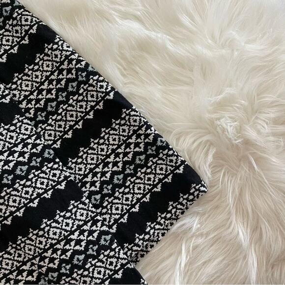 LOFT Norwegian Embroidered Thick Knit Wrap Skirt - Picture 2 of 4